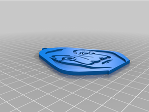 casa papel llavero 3d impresión 3dkeychains llaveros 3d print model - Mito3D
