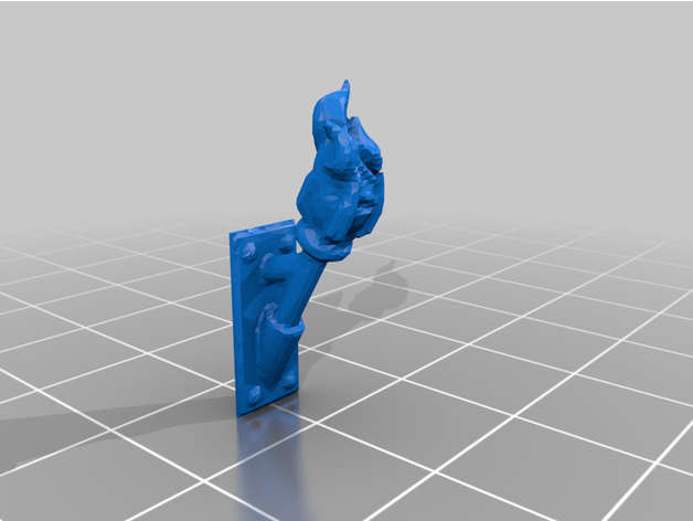 Ulvheim mur torche modèle meubles 3D print model - Mito3D