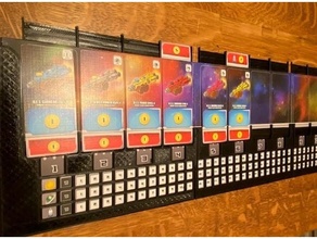 Uzay temel oyuncu yazı tahtası organizatör oyunlar 3d print model - Mito3D