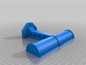 Duplo suporte bobine carretel 3d impressora acessórios Derouleur filamento porte soporte bobinas porta 3d print model - Mito3D
