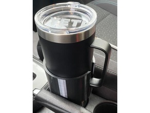 yeti 24 oz 710 cup holder adaptor 3d printing coffee mugs 3d print model - Mito3D