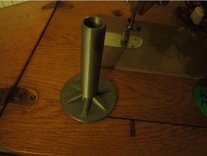 singer sewing machine spool holder adapter organization 3d print model - Mito3D