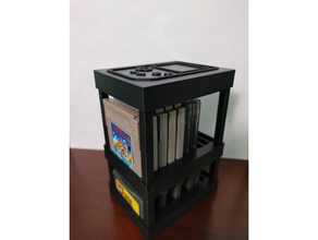 gameboy cartridge holder lid video games advance sp color nintendo game 3d print model - Mito3D