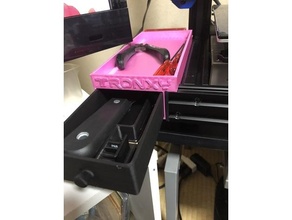 tronxy xy2pro slidebox esquerda 3d impressora acessórios xy2 pro pró 3d print model - Mito3D