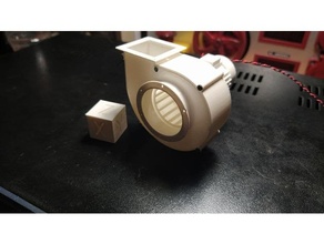 Mini industriell Gebläse DIY 3d print model - Mito3D