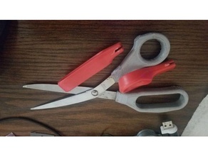 scissor handles hand tools handle 3d print model - Mito3D