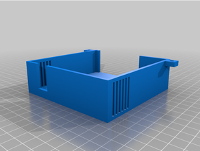 netgear parete montare contenitori centro lan Rete rj45 interruttore 3d print model - Mito3D