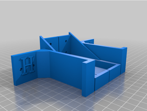monitor pared ancla 3d print model - Mito3D