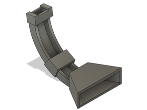 snapmaker aquecido cama cableguide 3d impressora partes impressão aquecida cabo suporte a350 3d print model - Mito3D