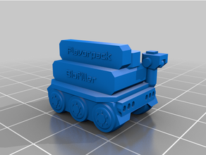 Bilim kurgu küçük yük bot taş kafatası stüdyolar oyunlar 3d print model - Mito3D