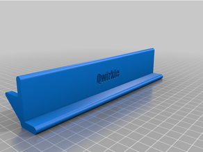 qwirkle holder toys & games 3d print model - Mito3D