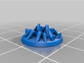 root fan faction spiders games 3d print model - Mito3D