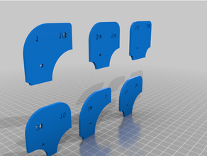 radius gauges tools 3d print model - Mito3D