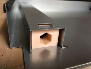 panasonic microwave oven trim kit wobble fixer blocks kitchen & dining 3d print model - Mito3D