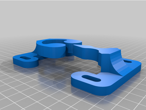 door clip remixed lateral mounting sides organization 3d print model - Mito3D