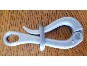 pelican hook parts hardware 3d print model - Mito3D