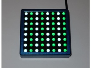 bandera observador LED matriz bricolaje diy Simulación 3d print model - Mito3D