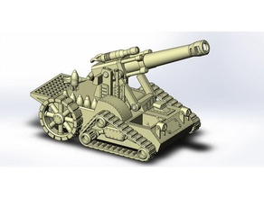 ork ağır topçu oyunlar grot orklar masaüstü tank Warhammer warhammer40k 40k 3d print model - Mito3D
