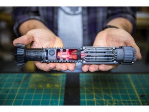 cutaway lightsaber props jedi kyber sith star wars 3d print model - Mito3D