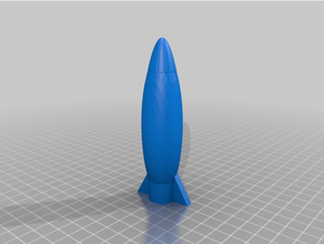 sodio cohete juguete juego accesorios 3d print model - Mito3D