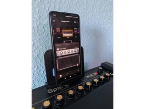 positive grid spark amp phone holder music 3d print model - Mito3D