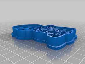 Galleta cortador pata patrulla zuma cocina comida 3d print model - Mito3D