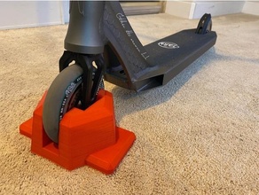 scooter estante soporte 110 ruedas 3d impresión 3d print model - Mito3D
