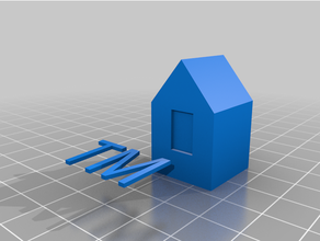 tori muro casa 3d impressão 3d print model - Mito3D