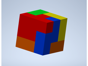 cube puzzle puzzles 3d 3d print model - Mito3D