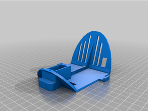 sencillo skysurfer pan inclinación fpv 3d impresión 3d print model - Mito3D