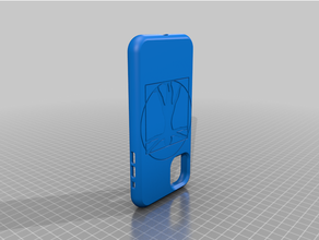 iphone 11 caso funda vitruvio hombre móvil teléfono 3d print model - Mito3D