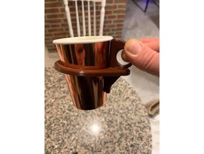 caffè carta tazza titolare supporto cucina cenare 3d print model - Mito3D