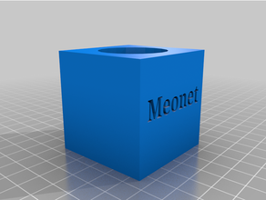 porte crayon meonet 3d impression 3d print model - Mito3D