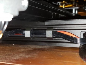 ender 3 cavo clip esteso rebbi 3d stampante parti titolare supporto gestione 3d print model - Mito3D