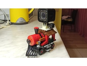 gopro lego mount 3x4 brick camera 3d print model - Mito3D