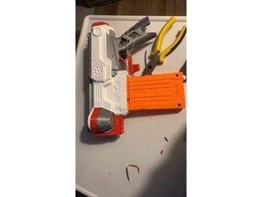 nerf meaker mk26 juguetes juegos mekerarms desintegrador pistola casa 3d print model - Mito3D