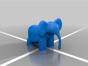 abricot poly animaux 3d print model - Mito3D