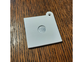 Schlüsselbund Halter Unterstützung Adapter Fliese schlank Bluetooth Tracker Elektronik 3d print model - Mito3D