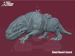 giant desert lizard toys & games hope dewback empire legion pocketdimstudio sandtrooper starwars star wars stormtrooper 3d print model - Mito3D