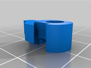 anschlag und abdeckung nerf doublestrike 3d stampa mod 3d print model - Mito3D