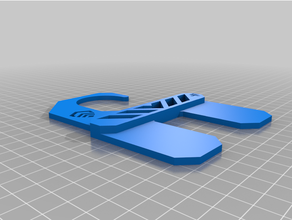 Corea trakline cinturón percha organización soporte 3d print model - Mito3D