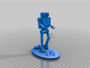 robot 3d impresión 3d print model - Mito3D