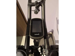 garmin etrex touch 35 bike aero bar mount sport & outdoors 3d print model - Mito3D