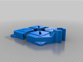 Base 4 Teile Maschine Werkzeuge 3d print model - Mito3D