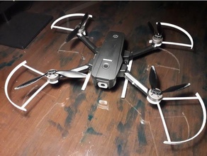 holystone 720 eliche guardie + In piedi passatempo drone 3d print model - Mito3D