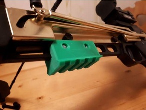 picatinny rail cobra crossbow grip sport & outdoors 3d print model - Mito3D