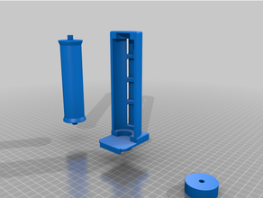 spool hold ender 3 bearings 3d printer parts creality pro filament holder 3d print model - Mito3D
