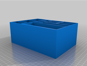 arm rest storage organizer - hyundai sonata automotive 3d print model - Mito3D