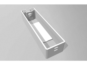 lightweight flexing 18650 holder diy light 3d print model - Mito3D