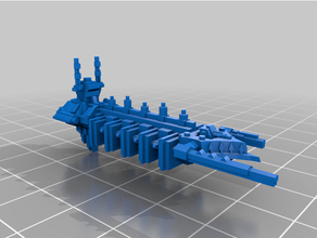caos transporte passatempo frota batalha gótico bfg bfh 3d print model - Mito3D